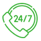24/7 Support